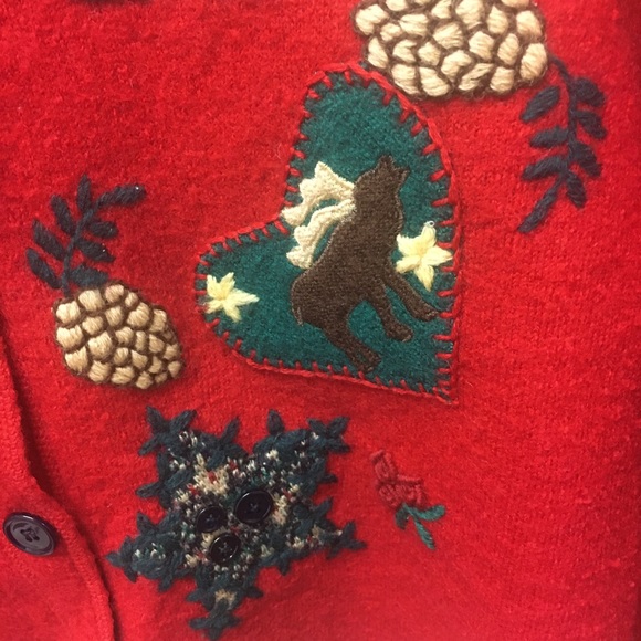 Talbots Christmas Sweater - Picture 4 of 6